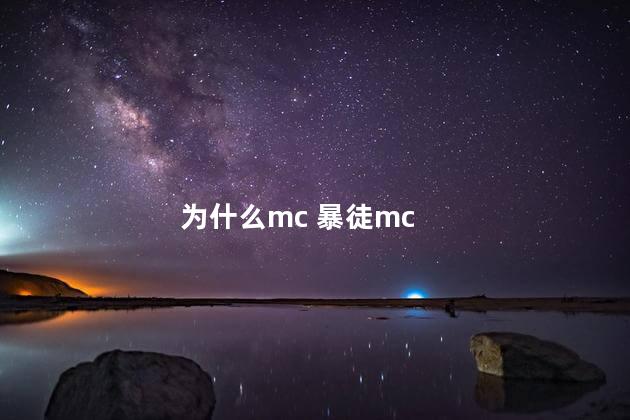为什么mc 暴徒mc